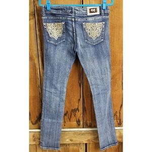 Montana Jeans Medium Wash Distressed Jeans Denim